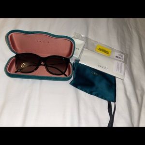 Gucci Bamboo Sunglasses Black